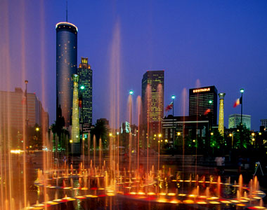 Centennial Olympic Park in Atlanta, Georgia